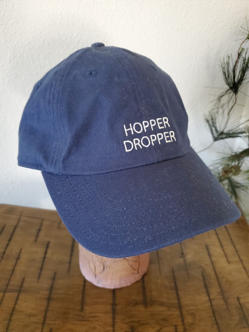 Orvis Hopper Dropper Blue Embroidered Fishing Cap Hat Gorpcore Outdoors